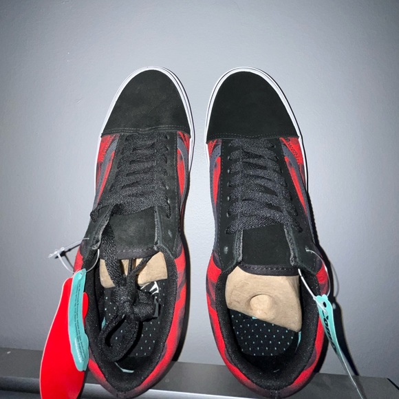 (8.5) Vans Comfycush after dark old skool - Picture 2 of 6